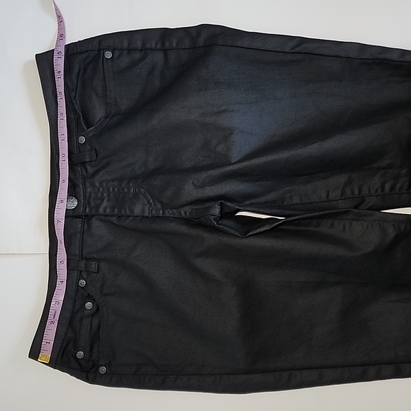 PRANA BLACK SHINY JEANS/  SIZE  4/27 - Picture 6 of 11